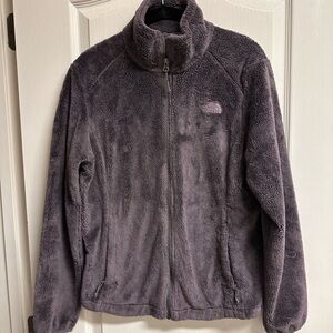 The North Face Purple Teddy Jacket Cozy Fleece